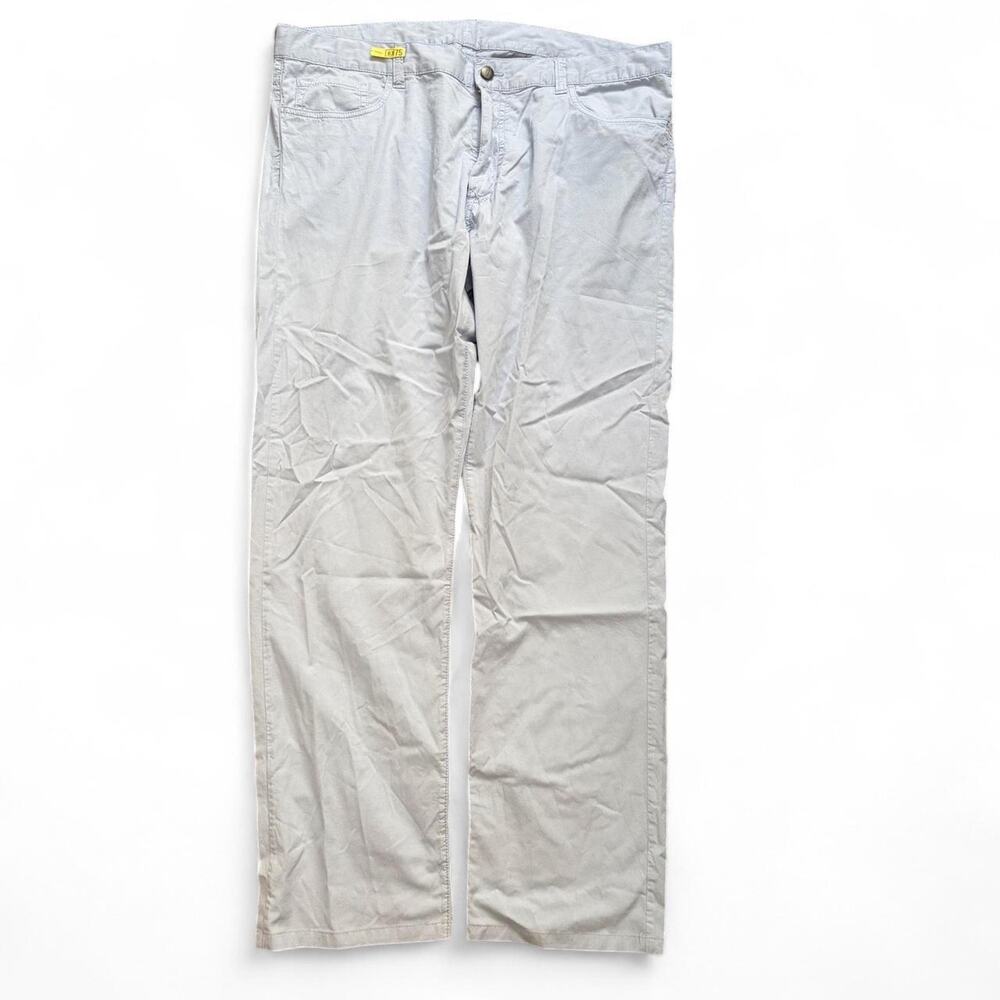 Canali Italian Designer Blue Lightweight Pants Men’s 38x32 Minimalist Summer
